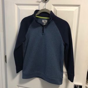 Old Navy Quarter Zip fleece lined top (youth)